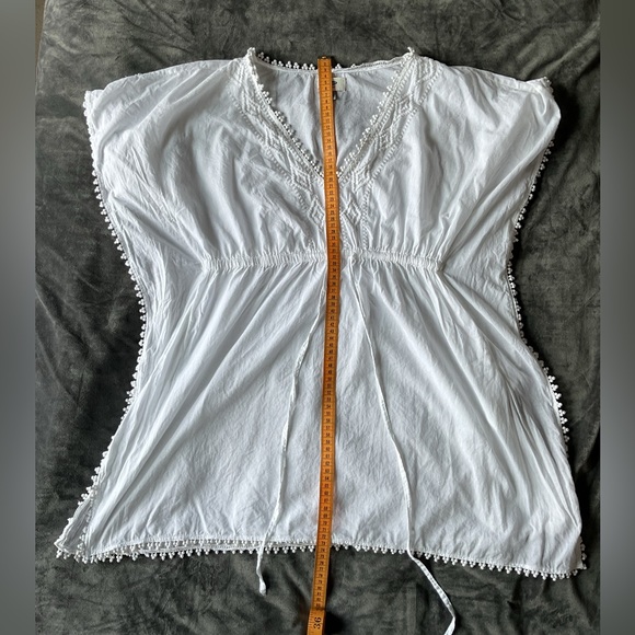 Old Navy White Embroidered Swim Cover Up - Picture 10 of 10